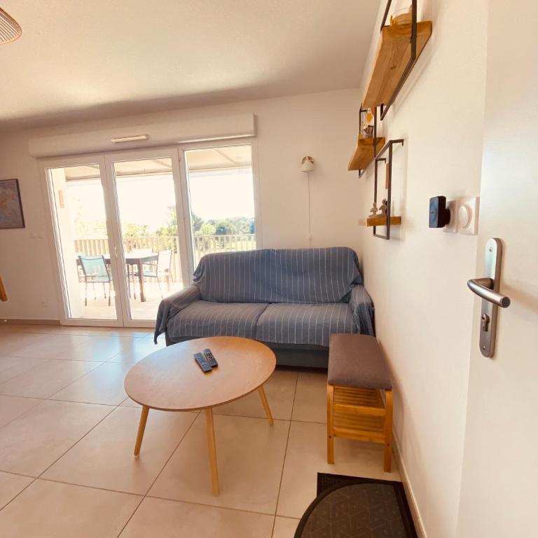 AGENCE JF IMMO - Appart 4 pers climatisé parking piscine proche des plages ménage inclus - V0816 - Appartement 2 Chambres - 21