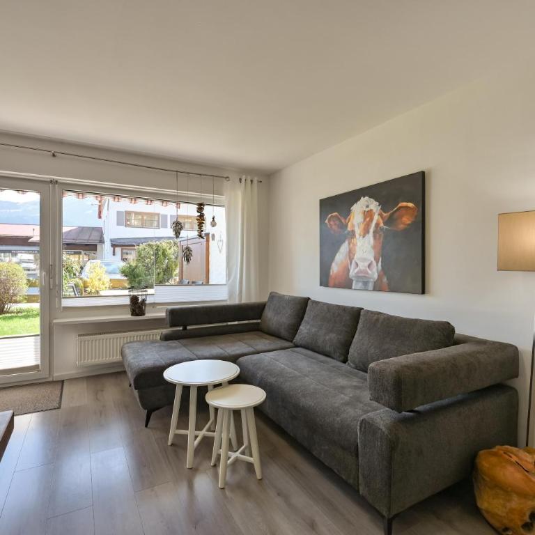Wohnung edelWEISS - urlauben im Zentrum von Fischen - Apartment mit Blick auf die Berge - 1