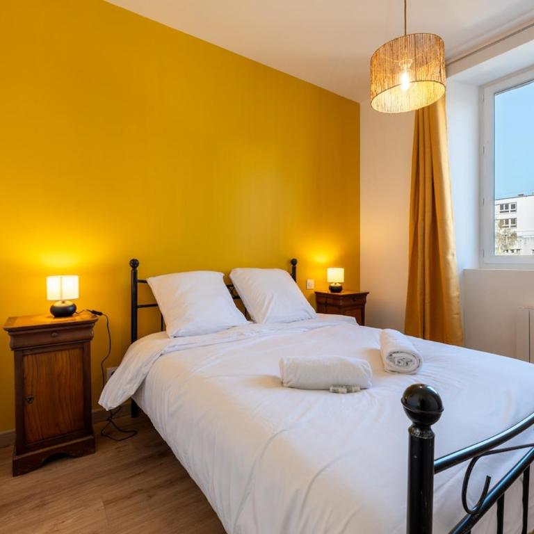 400m Gare calme tout confort fibre lit double - One-Bedroom Apartment - 11
