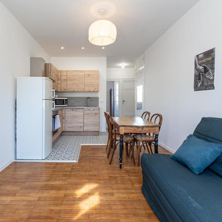 400m Gare calme tout confort fibre lit double - One-Bedroom Apartment - 12