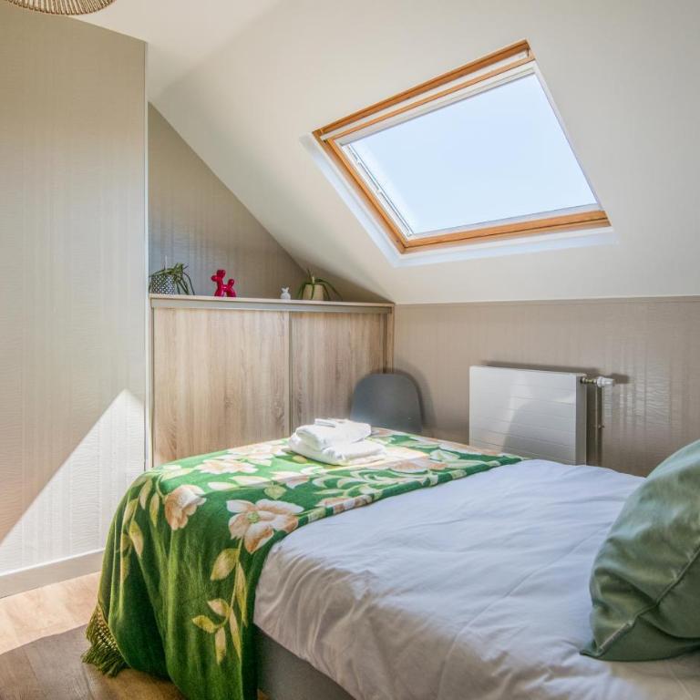 Appt Alba lumineux fibre avec parking privatif - Appartement 2 Chambres - Vue sur Jardin - 14