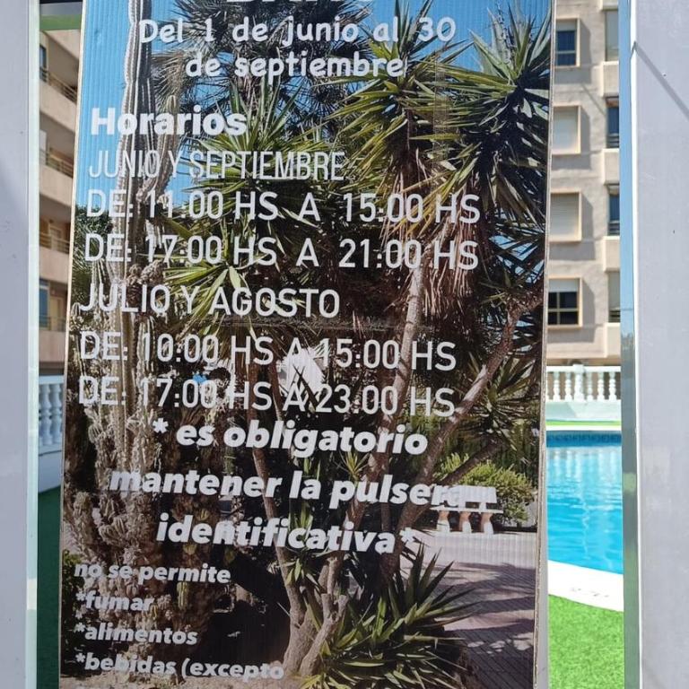 Apartamento completo en Santa Pola cerca de la playa, con piscina y parking - Apartamento de 2 dormitorios - 44