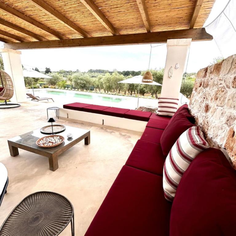 Ostuni Villa with Trullo 3 bedrooms Pool in Olive Grove near the Sea - Villa Deluxe - 16