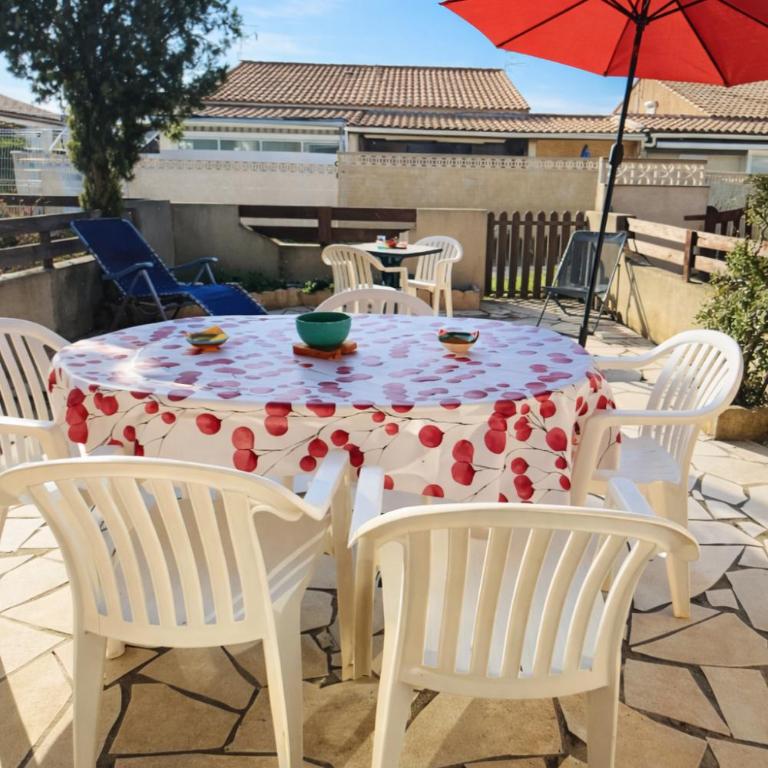 JF IMMO-Villa de vacances climatisee avec terrasse et parking - Maison 2 Chambres - 4