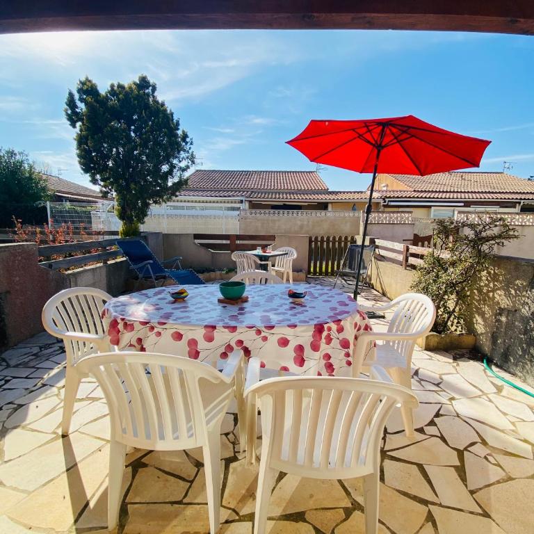 JF IMMO-Villa de vacances climatisee avec terrasse et parking - Maison 2 Chambres - 35