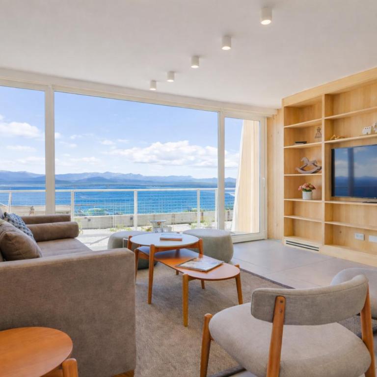 Signature Lake View Sustainable Luxury Residences in Patagonia - Three-Bedroom Premium Apartment with Balcony - 12