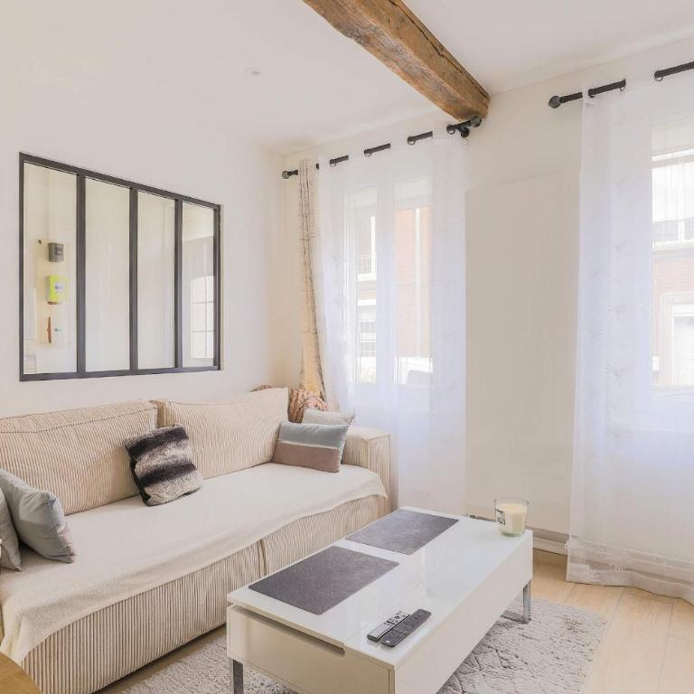 Le Castille - Modern Garden 10 mins from Amiens station - Appartement - 6