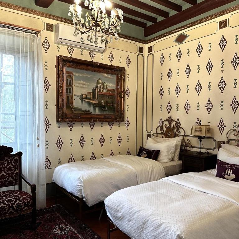 Villa Amore Tuscany - Camera Matrimoniale/Doppia con Letti Singoli con Vista Giardino - 3