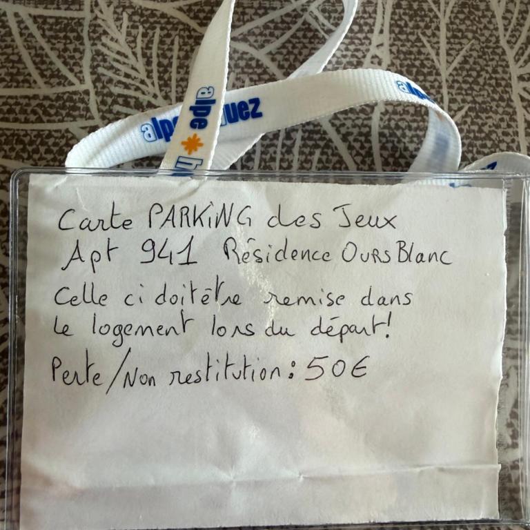 Studio 941-Particulier-Résidence L'Ours Blanc-Alpe d'Huez-Centre Station - Appartement 1 Chambre - 15