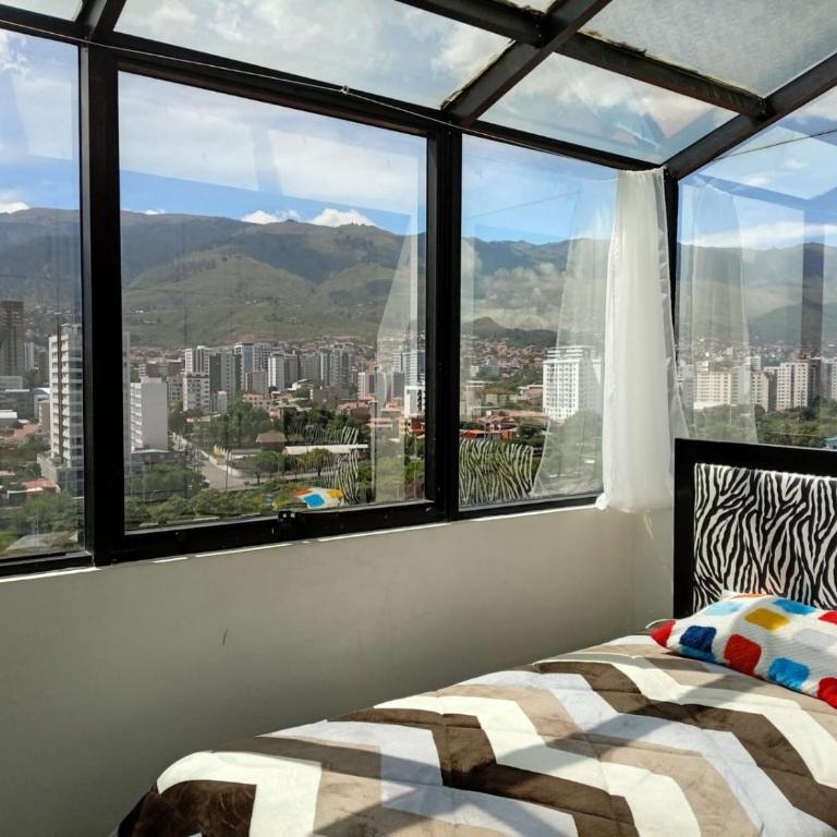 Departamento Independiente cerca al Cine Center HC - Two-Bedroom Apartment with City View - 21