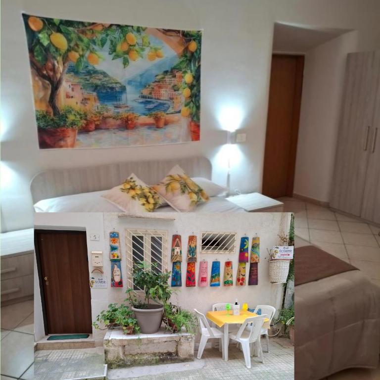 B&B Le Lumìe L' antico Cortile Camere Con Cucina Privata With Private Kitchen - Camera Matrimoniale Familiare - 15