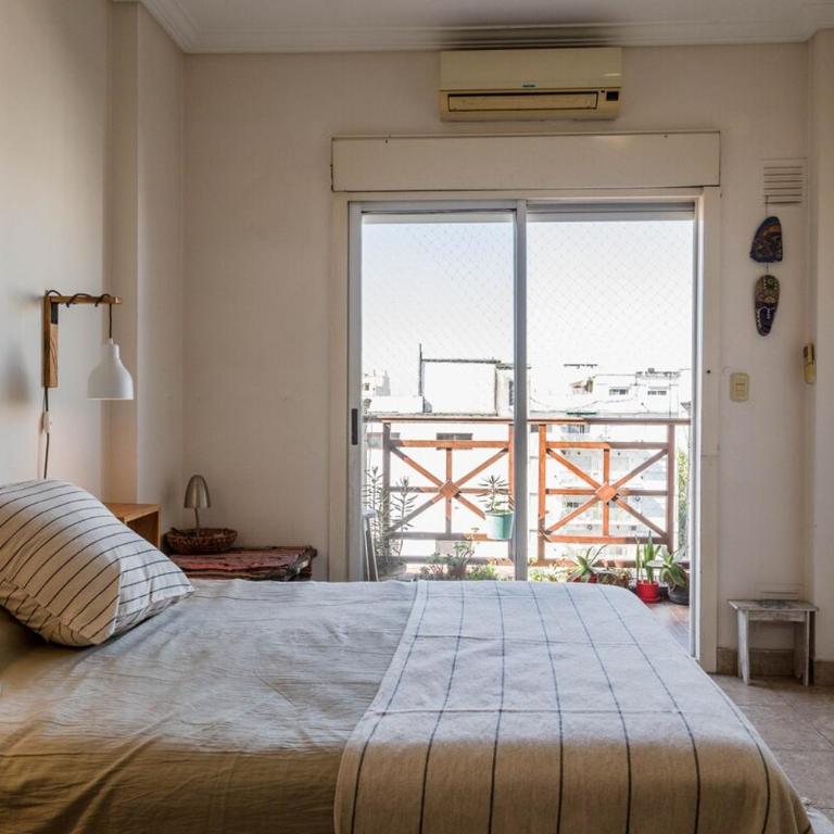 Depto en barrio residencial CABA - 2 personas con balcón y parrilla - Apartamento de 1 dormitorio - 22