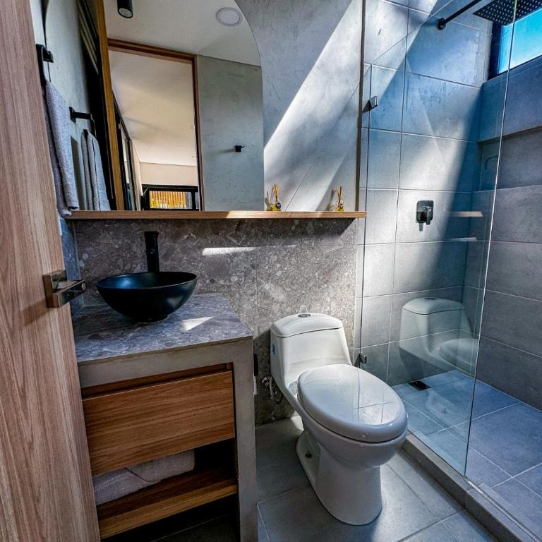 Cabaña con jacuzzi privado y vista al lago Elemen Retreat - Habitación Doble Familiar - 15