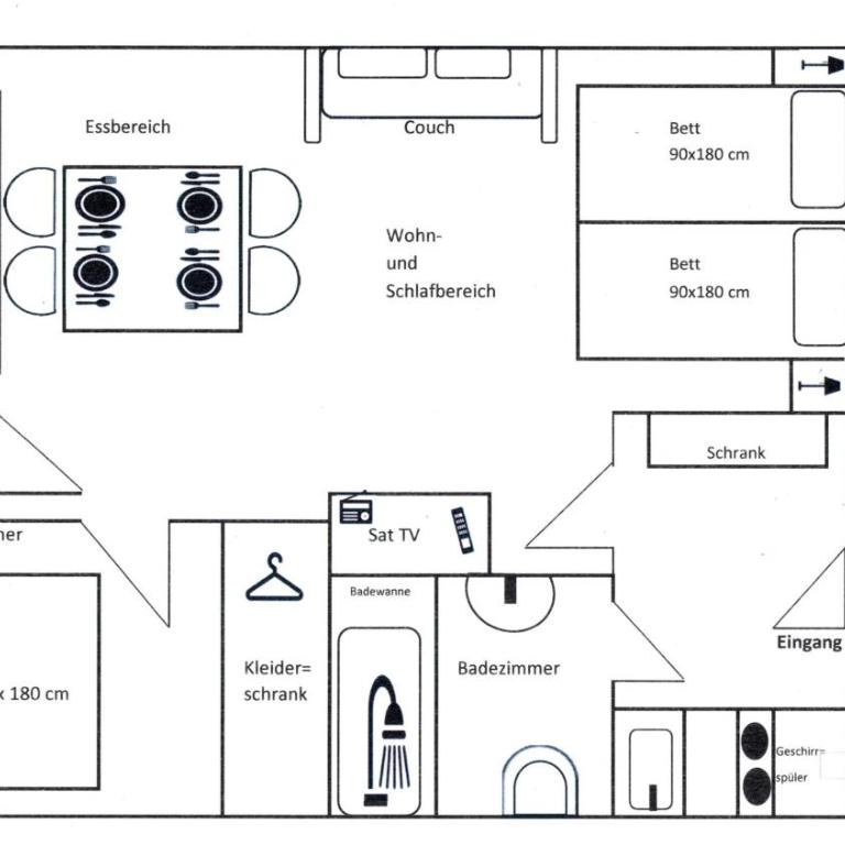 CHRISTOPH Haus KMB Seeappartement am Ossiacher See mit direktem Seezugang und Hallenbad - Apartment mit 2 Schlafzimmern und Balkon - 10