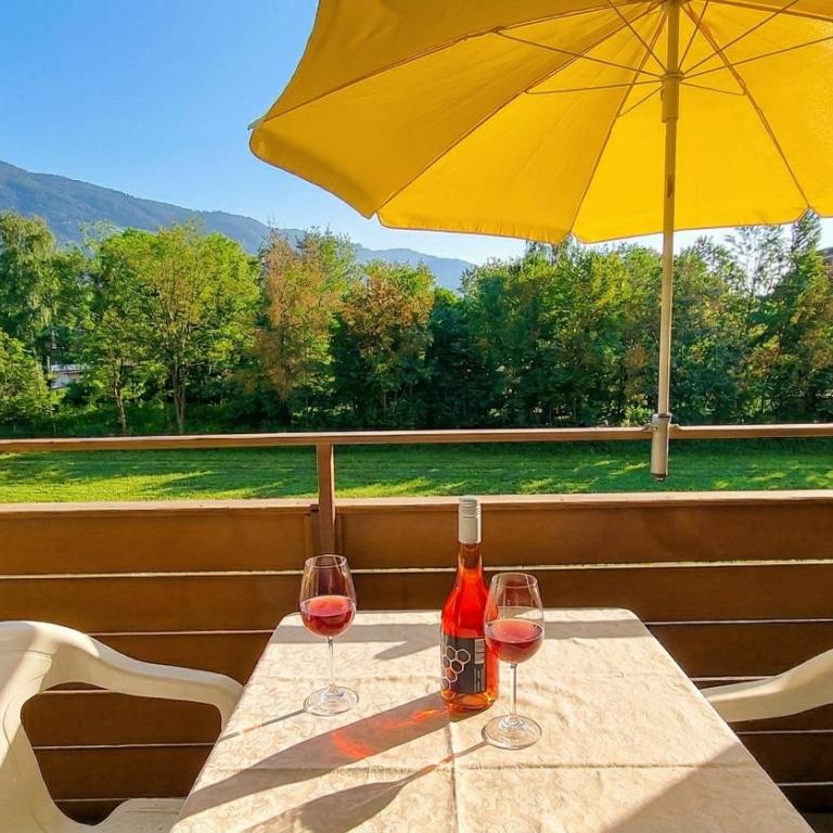 ELISABETH Haus KMB Seeappartement am Ossiacher See, Hallenbad, Skiarena Gerlitzen - Apartment mit 2 Schlafzimmern und Balkon - 5
