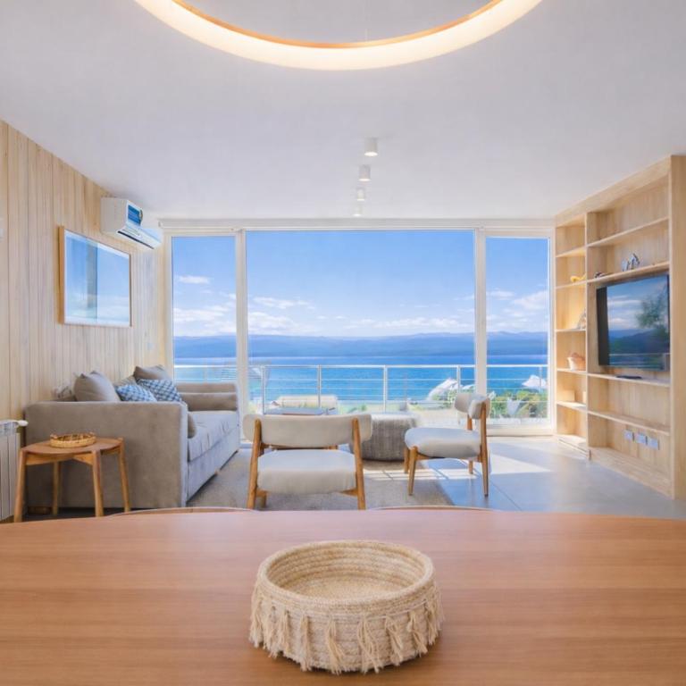 Signature Lake View Sustainable Luxury Residences in Patagonia - Three-Bedroom Premium Apartment with Balcony - 7
