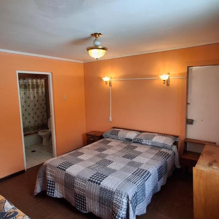 Hostel hospedaje Vicuña - Double Room with Private Bathroom - 1