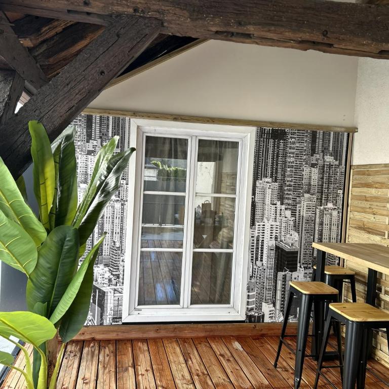 Appartement rénové avec cuisine équipée et douche - Appartement 1 Chambre - 9