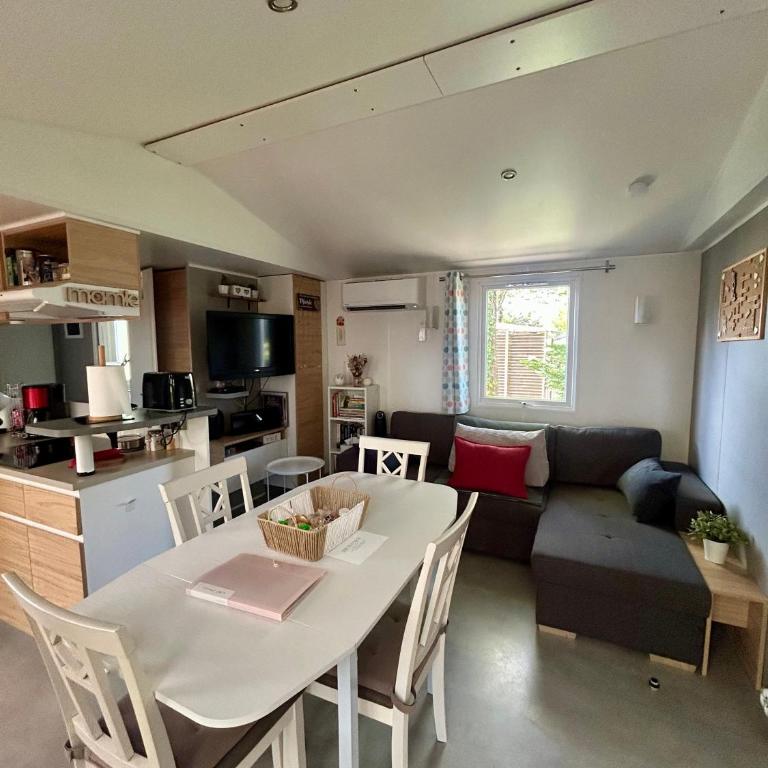 Mobil-home 6pers Camping 4 étoiles au Bassin d'Arcachon - Casa con 3 Camere da Letto - 5