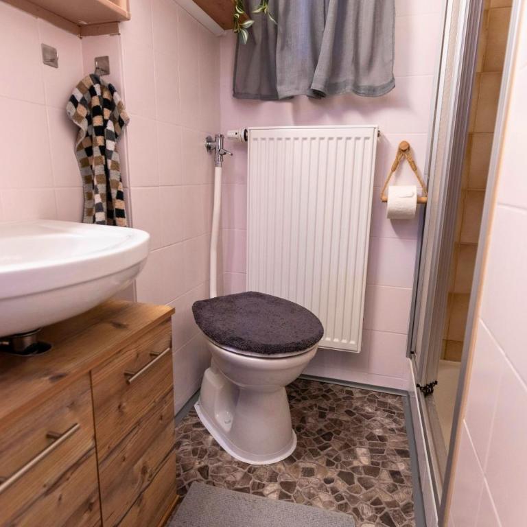 Haus Hindelang - 2 FeWos mit Zugspitzblick, inkl Königscard, gratis Parken & WLAN, Self Check-In, 5 Minuten ins Zentrum - Apartment mit Terrasse - 23