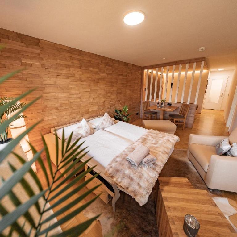 Allgäu Living l Ferienwohnung Ifenblick - Oberstdorf im Allgäu - Ifenblick Panorama & Parkplatz - Apartment mit 1 Schlafzimmer - 17