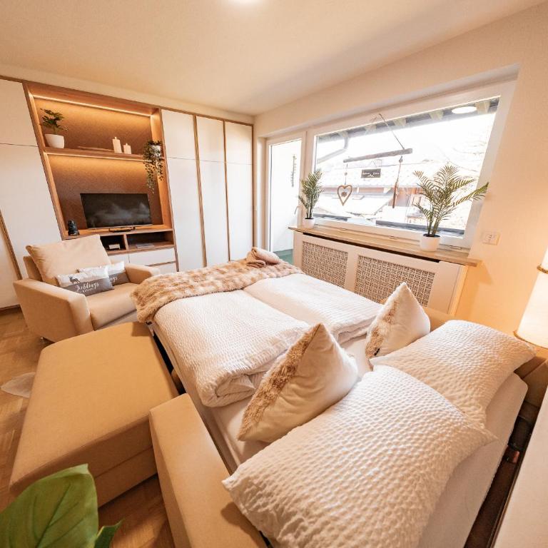 Allgäu Living l Ferienwohnung Ifenblick - Oberstdorf im Allgäu - Ifenblick Panorama & Parkplatz - Apartment mit 1 Schlafzimmer - 19