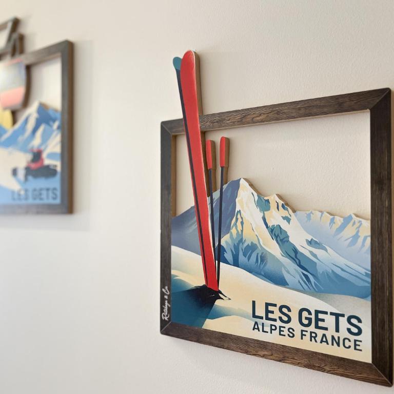 Duplex Les Gets Centre Local VTT Sécurisé & Balcon 6P - Apartamento de 2 dormitorios - 33
