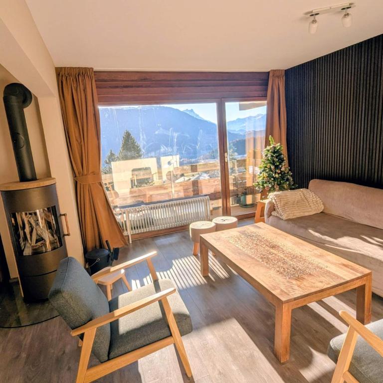 Stunning Alpine Views 3 bedroom apartment Leysin - Apartment mit Blick auf die Berge - 22