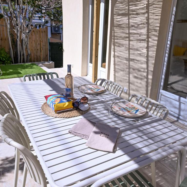 VILLA RIVA, terrasse plein sud, plage à pied, 4 à 6 personnes - Appartamento con 2 Camere da Letto - 10