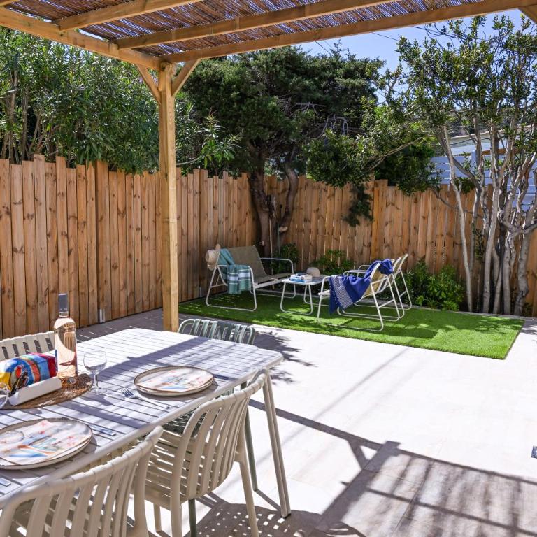 VILLA RIVA, terrasse plein sud, plage à pied, 4 à 6 personnes - Appartamento con 2 Camere da Letto - 14