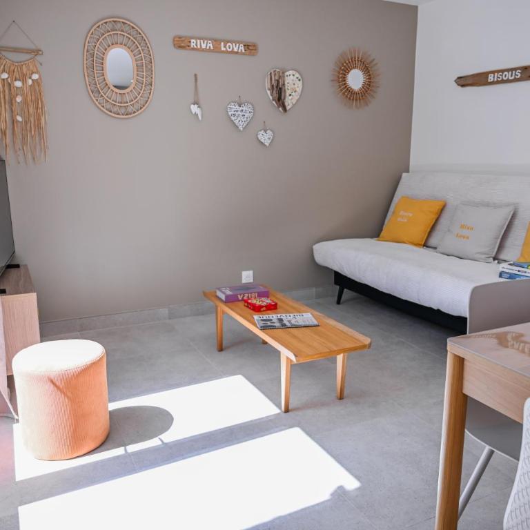 VILLA RIVA, terrasse plein sud, plage à pied, 4 à 6 personnes - Appartamento con 2 Camere da Letto - 26