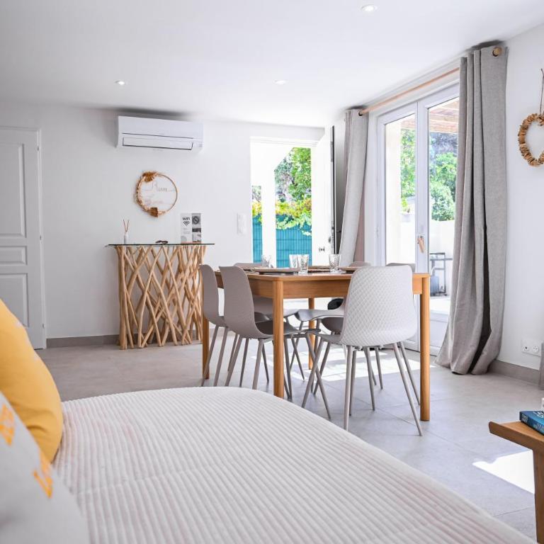 VILLA RIVA, terrasse plein sud, plage à pied, 4 à 6 personnes - Appartamento con 2 Camere da Letto - 23