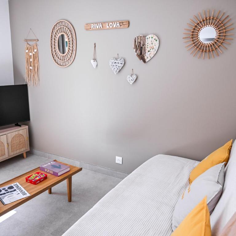 VILLA RIVA, terrasse plein sud, plage à pied, 4 à 6 personnes - Appartamento con 2 Camere da Letto - 18