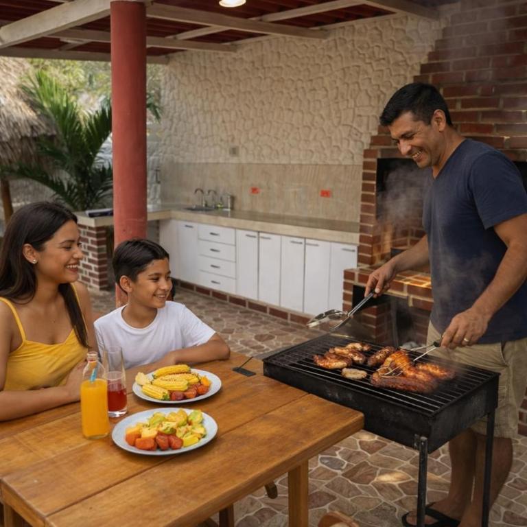 cabaña privada en santa veronica piscina y BBQ - Casa de 3 dormitorios - 2