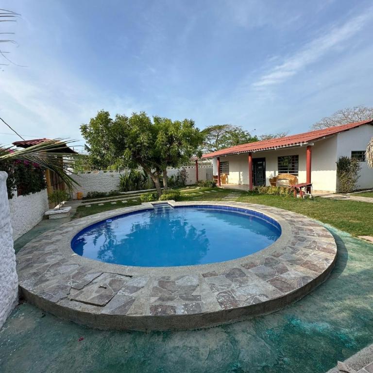 cabaña privada en santa veronica piscina y BBQ - Casa de 3 dormitorios - 1