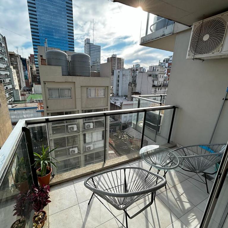Inmejorable! Piso alto en Centro BsAs, Moderno con parrilla y pileta 3 pax - Estudio con balcón - 25