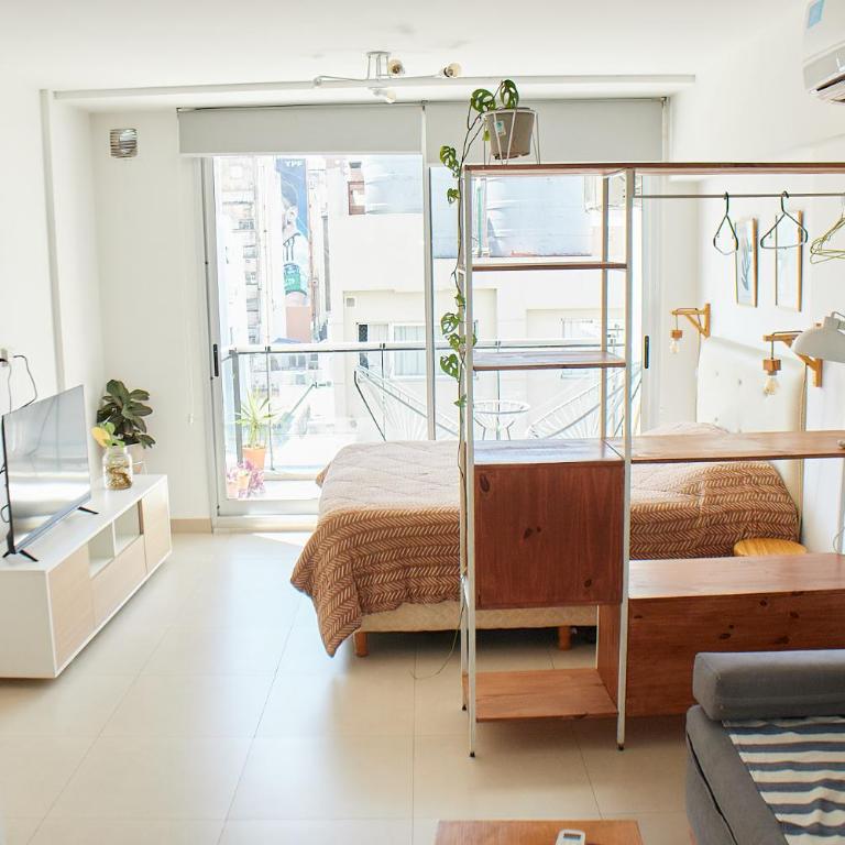 Inmejorable! Piso alto en Centro BsAs, Moderno con parrilla y pileta 3 pax - Estudio con balcón - 20