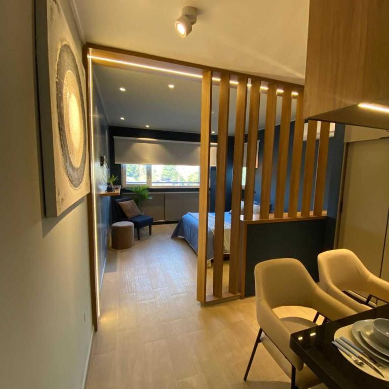 Monoambiente Elegante y Tranquilo, cera de Mall las Brisas - One-Bedroom Apartment - 4
