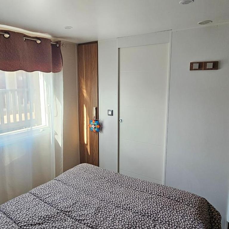Mobil-home Évasion Valras tout confort 40 m2 - Camping Les Sables du Midi Valras-Plage - Bungalow mit 3 Schlafzimmern - 31
