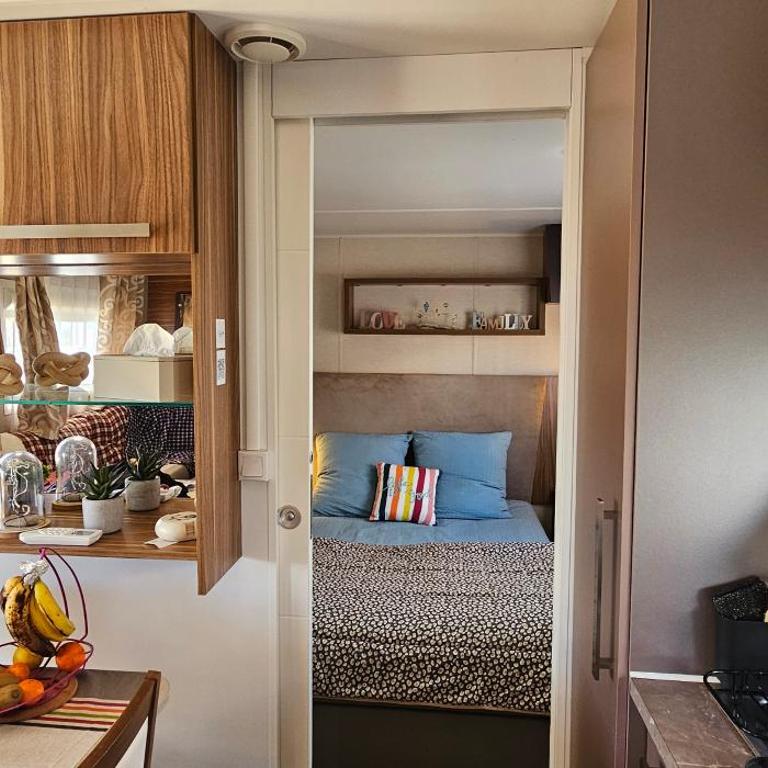 Mobil-home Évasion Valras tout confort 40 m2 - Camping Les Sables du Midi Valras-Plage - Bungalow mit 3 Schlafzimmern - 20