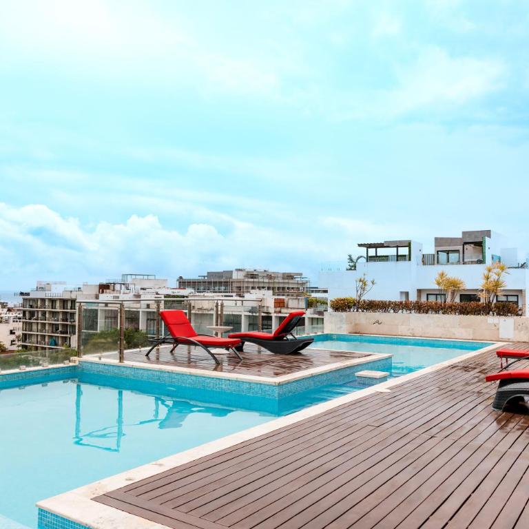 Grand Fifty, Stylish Stay with Rooftop Pool - Apartamento de 2 dormitorios - 1