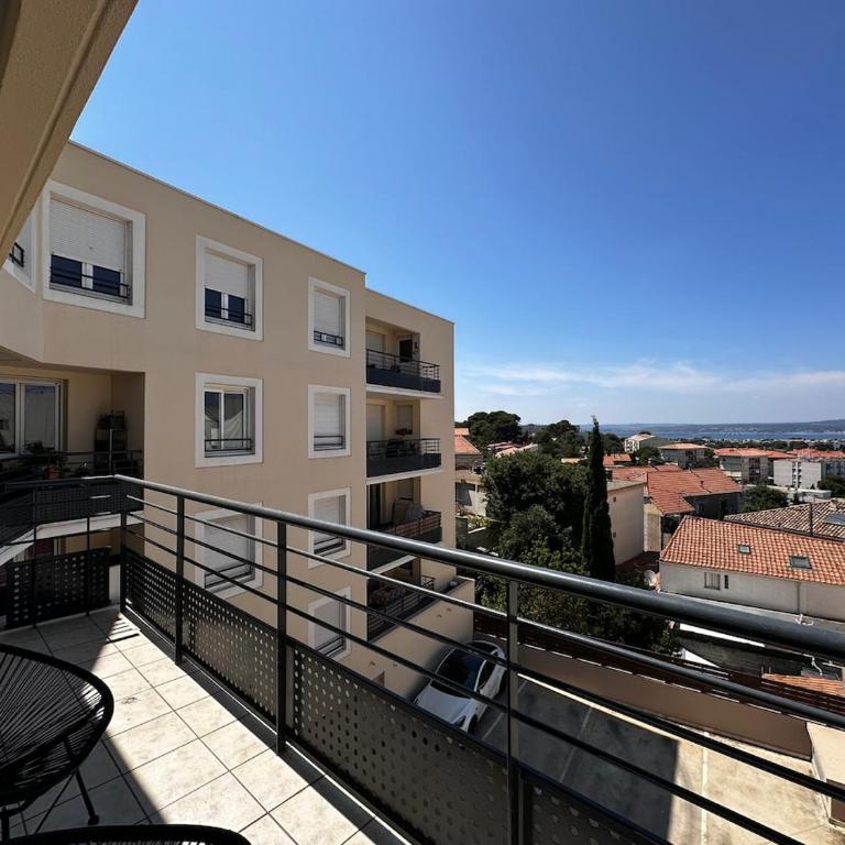 Appartement lumineux avec terrasse et vue imprenable sur l'étang de Thau - Apartment mit 1 Schlafzimmer - 10