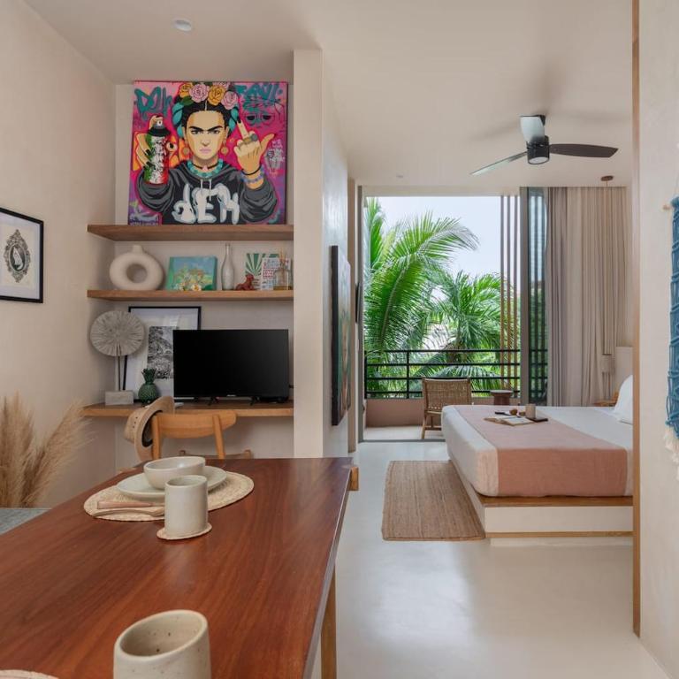 Chic Studio wrestaurant, yoga, coworking areas - Habitación Individual - 10