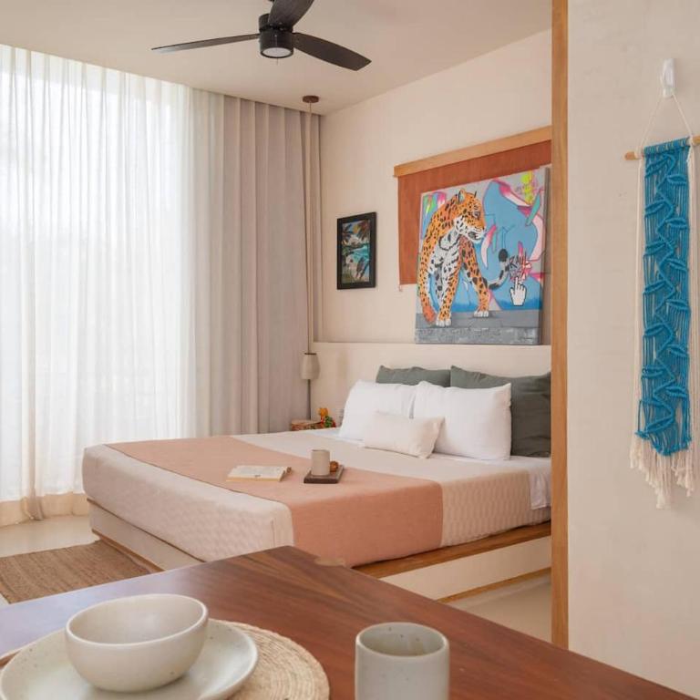 Chic Studio wrestaurant, yoga, coworking areas - Habitación Individual - 12