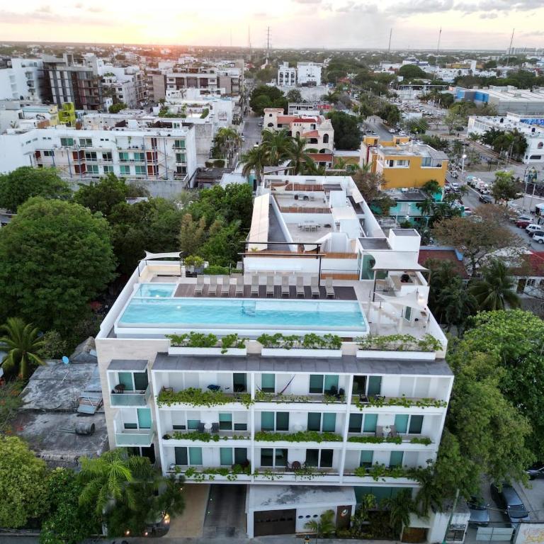 Seaview Roof Pool and Hammock 3 Blocks from Beach - Habitación Individual - 47