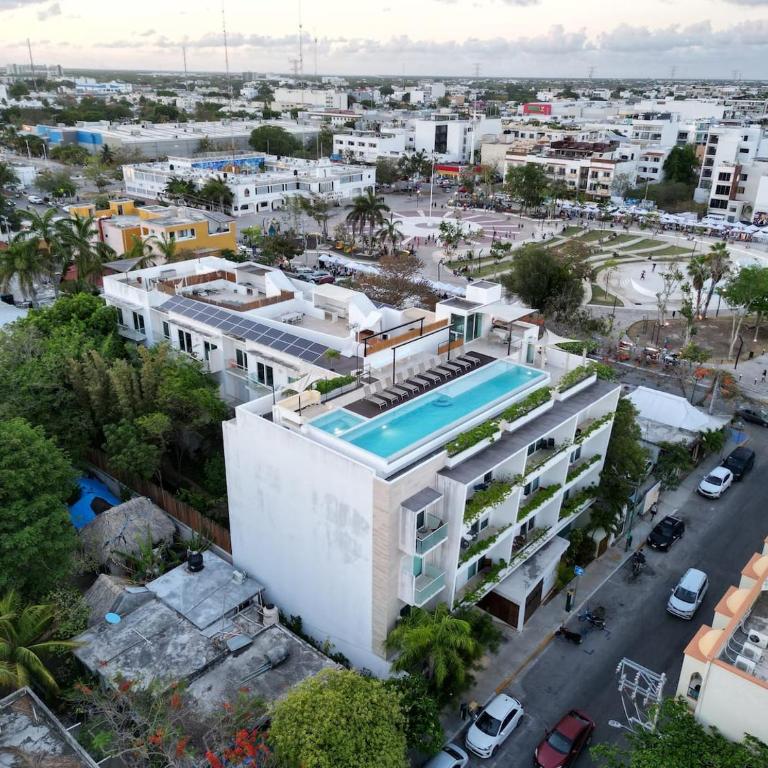 Seaview Roof Pool and Hammock 3 Blocks from Beach - Habitación Individual - 44