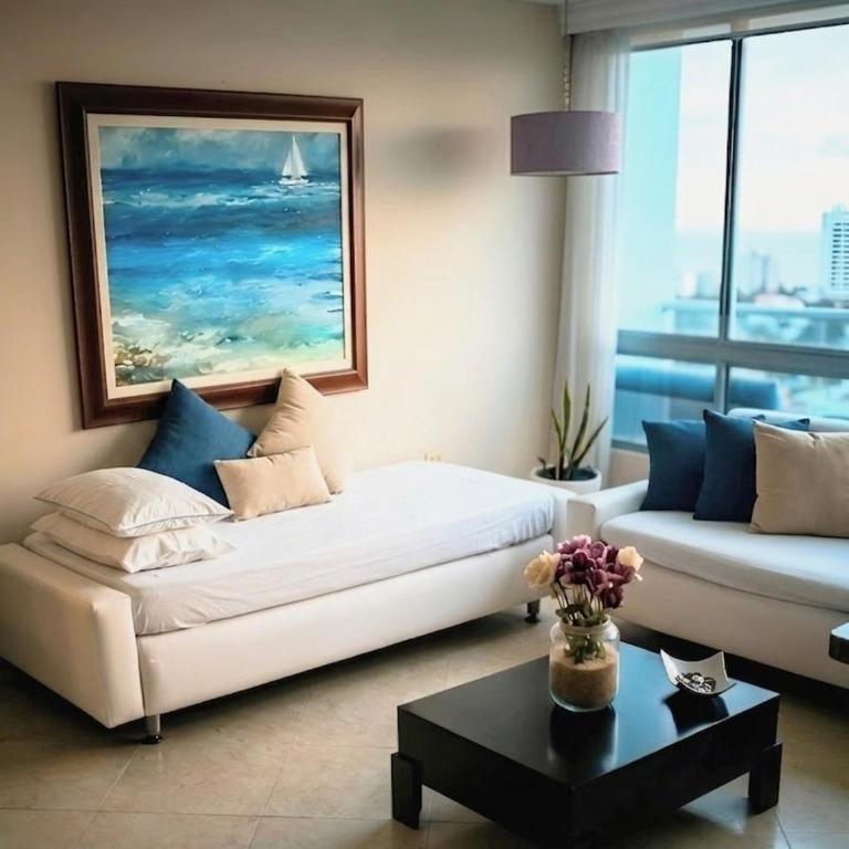 Suite Premium Frente al Mar y Playa - Apartment with Sea View - 12