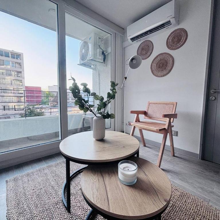 Chic, A/C&Calefacción, Gimnasio, Piscina Santiago - Apartment - 22