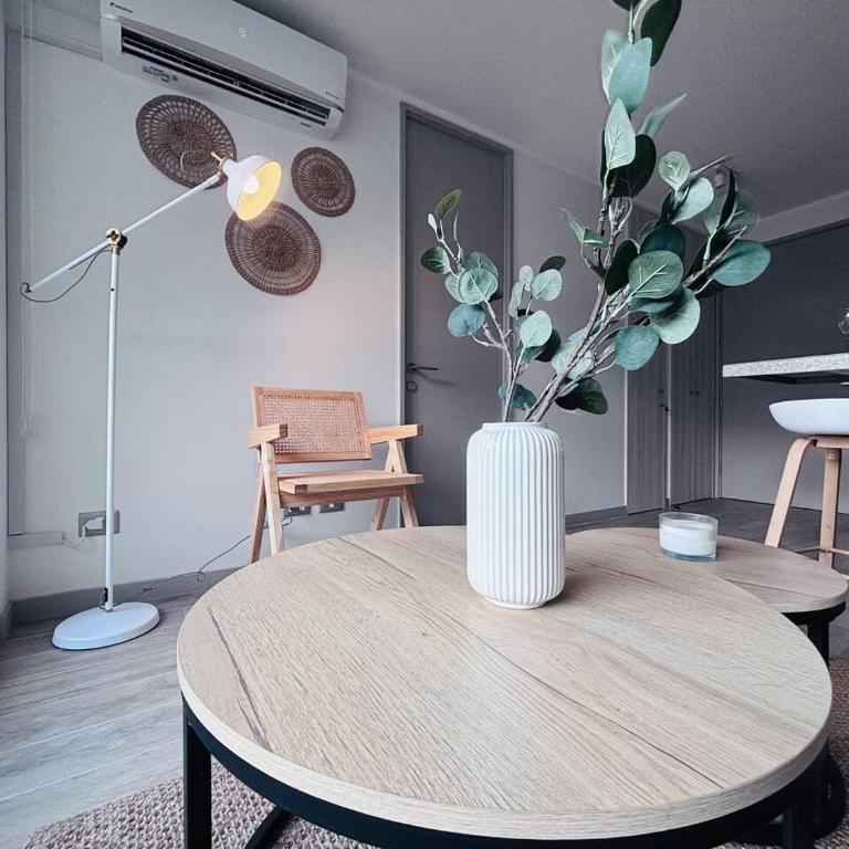 Chic, A/C&Calefacción, Gimnasio, Piscina Santiago - Apartment - 6