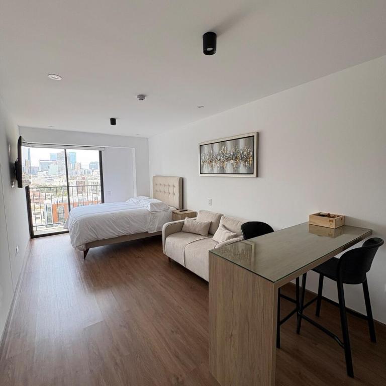 Modern Loft 11th Floor - San Isidro Financiero - One-Bedroom Apartment - 12